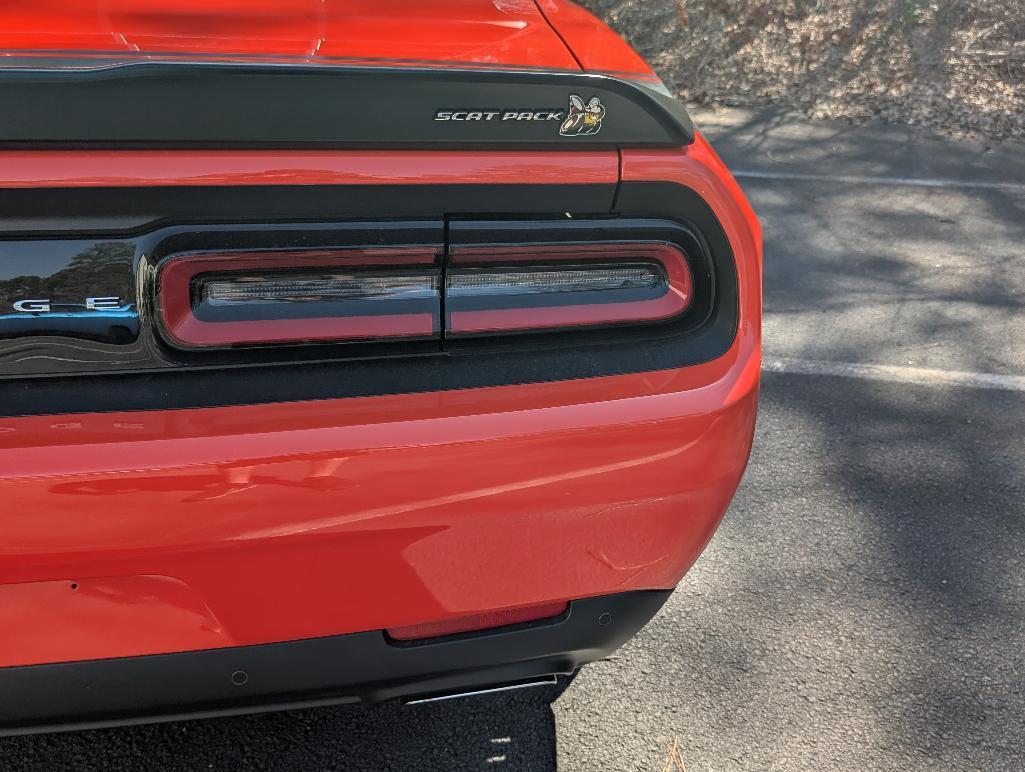 2023 Dodge Challenger 6- Speed Scat Pac - Go Mango with Shaker Hood, 1114 Miles, VIN: