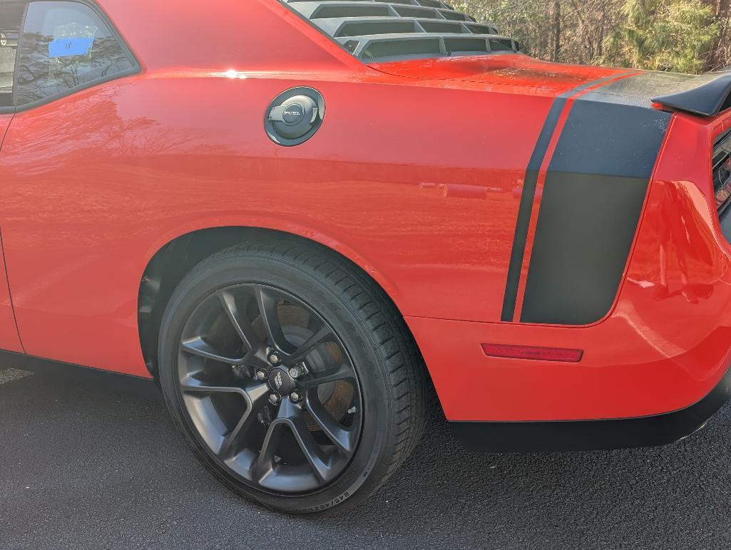 2023 Dodge Challenger 6- Speed Scat Pac - Go Mango with Shaker Hood, 1114 Miles, VIN: