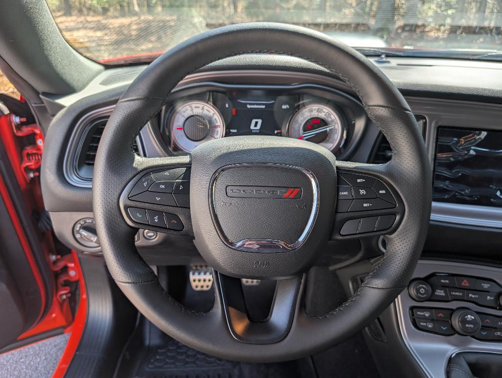 2023 Dodge Challenger 6- Speed Scat Pac - Go Mango with Shaker Hood, 1114 Miles, VIN: