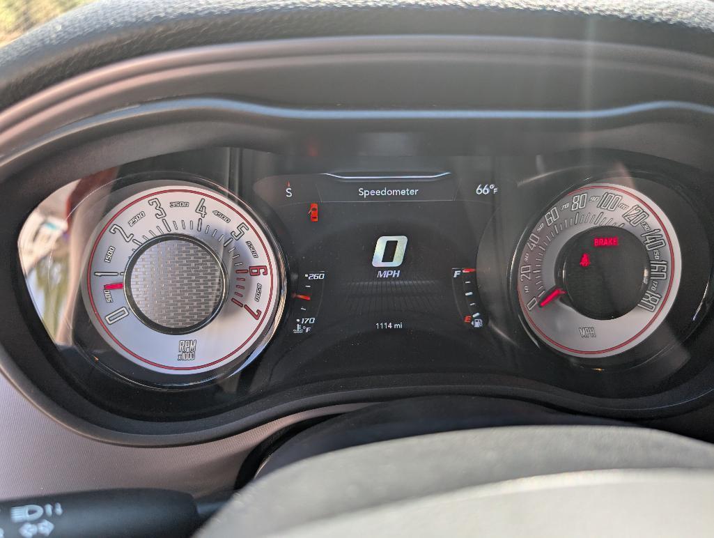 2023 Dodge Challenger 6- Speed Scat Pac - Go Mango with Shaker Hood, 1114 Miles, VIN: