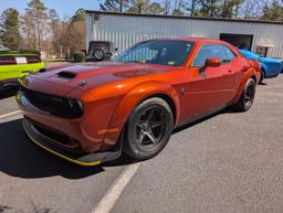 2022 Dodge Challenger SRT Hellcat Redeye Super Stock - Sinnamon Stick, 1937 Miles, VIN: