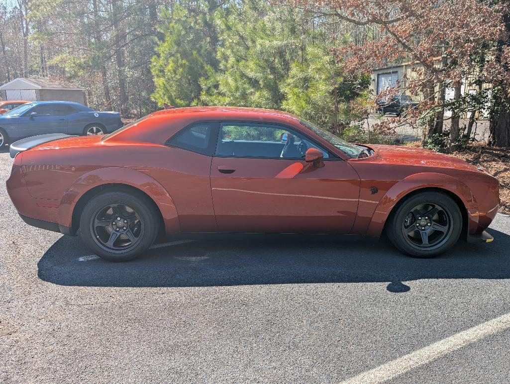 2022 Dodge Challenger SRT Hellcat Redeye Super Stock - Sinnamon Stick, 1937 Miles, VIN: