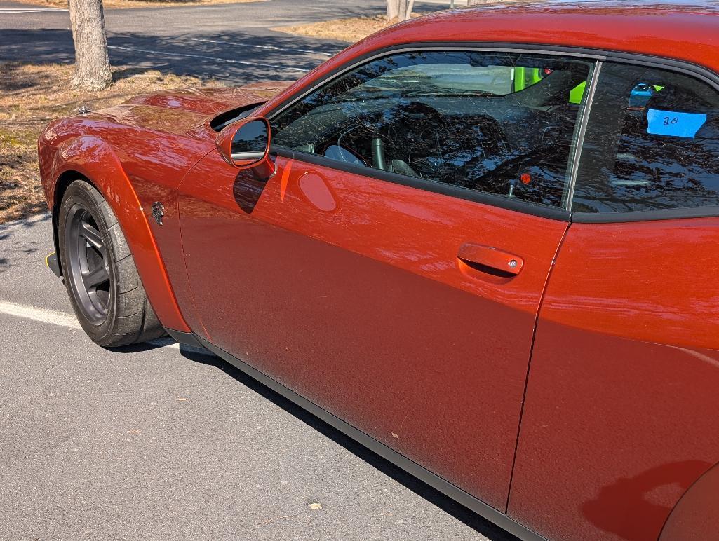 2022 Dodge Challenger SRT Hellcat Redeye Super Stock - Sinnamon Stick, 1937 Miles, VIN: