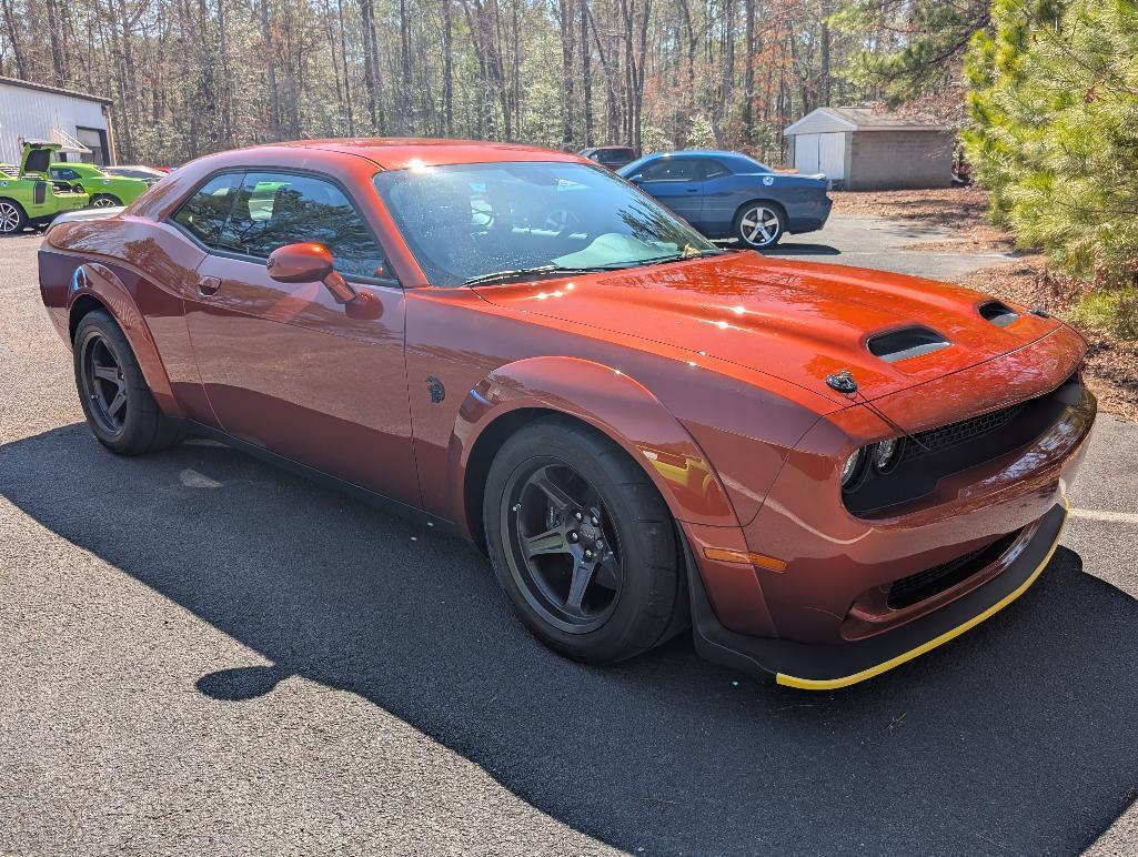 2022 Dodge Challenger SRT Hellcat Redeye Super Stock - Sinnamon Stick, 1937 Miles, VIN: