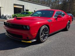 2023 Dodge Challenger R/T Scat Pac - Tor Red, 6- Speed, VIN: 2C3CDZFJXPH665603, 90 Miles.