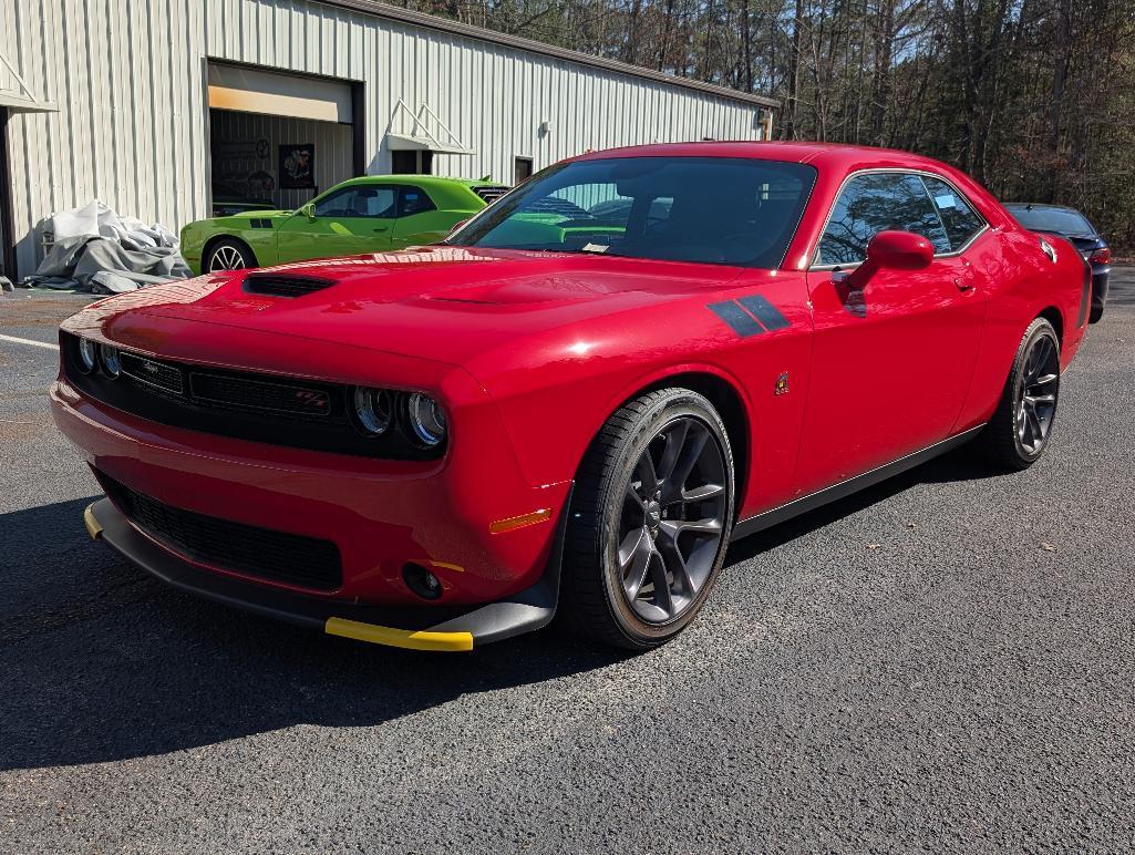 2023 Dodge Challenger R/T Scat Pac - Tor Red, 6- Speed, VIN: 2C3CDZFJXPH665603, 90 Miles.