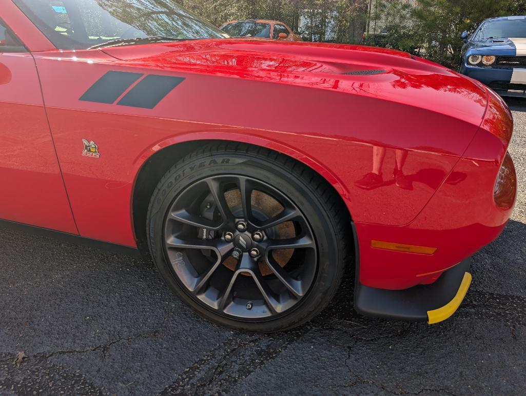 2023 Dodge Challenger R/T Scat Pac - Tor Red, 6- Speed, VIN: 2C3CDZFJXPH665603, 90 Miles.