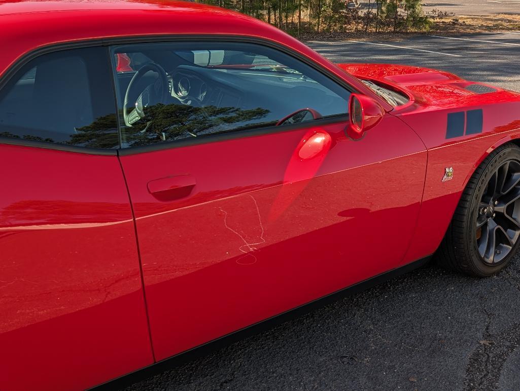 2023 Dodge Challenger R/T Scat Pac - Tor Red, 6- Speed, VIN: 2C3CDZFJXPH665603, 90 Miles.