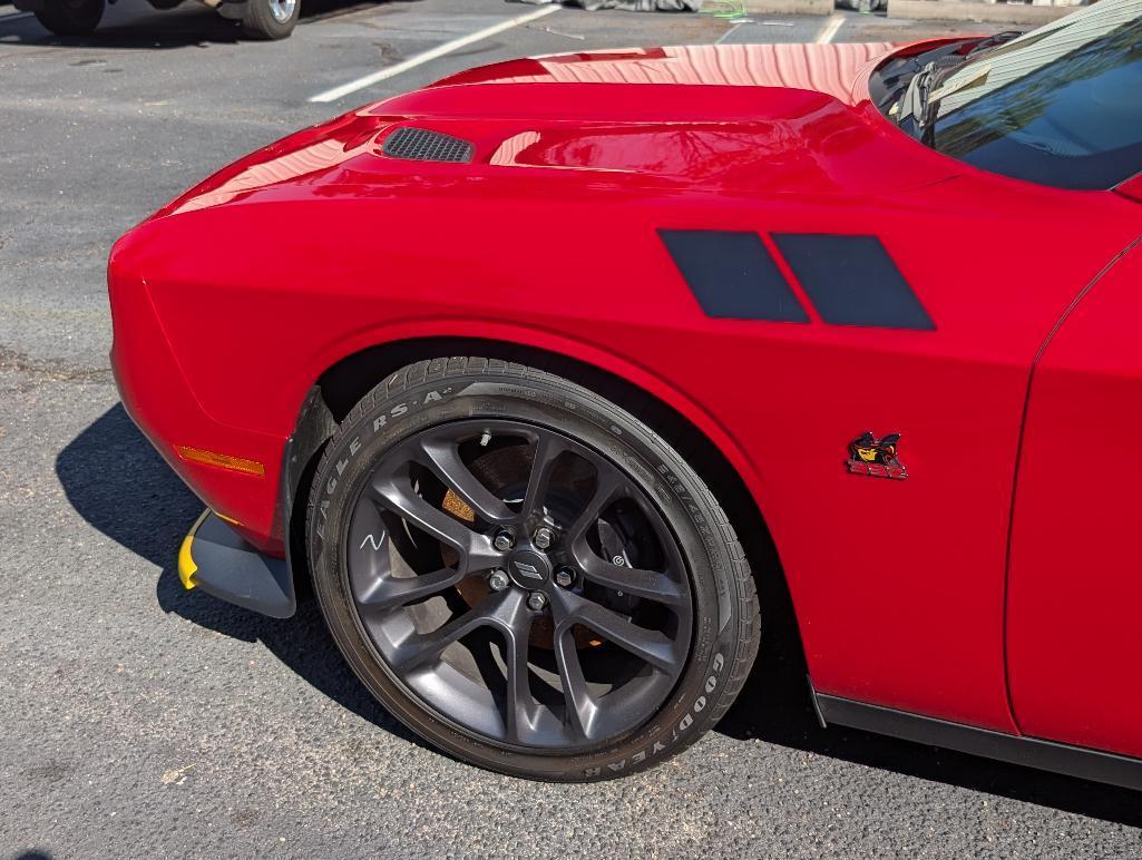 2023 Dodge Challenger R/T Scat Pac - Tor Red, 6- Speed, VIN: 2C3CDZFJXPH665603, 90 Miles.