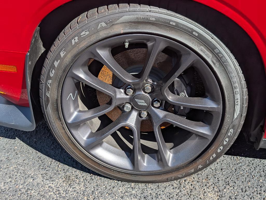 2023 Dodge Challenger R/T Scat Pac - Tor Red, 6- Speed, VIN: 2C3CDZFJXPH665603, 90 Miles.
