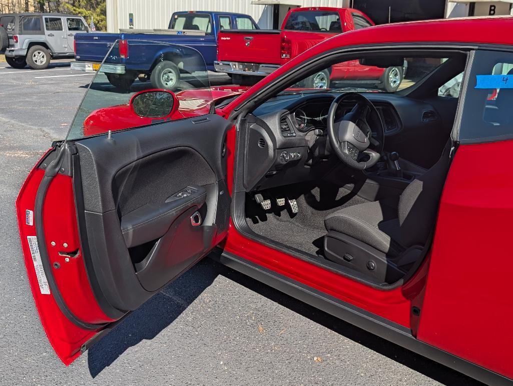 2023 Dodge Challenger R/T Scat Pac - Tor Red, 6- Speed, VIN: 2C3CDZFJXPH665603, 90 Miles.
