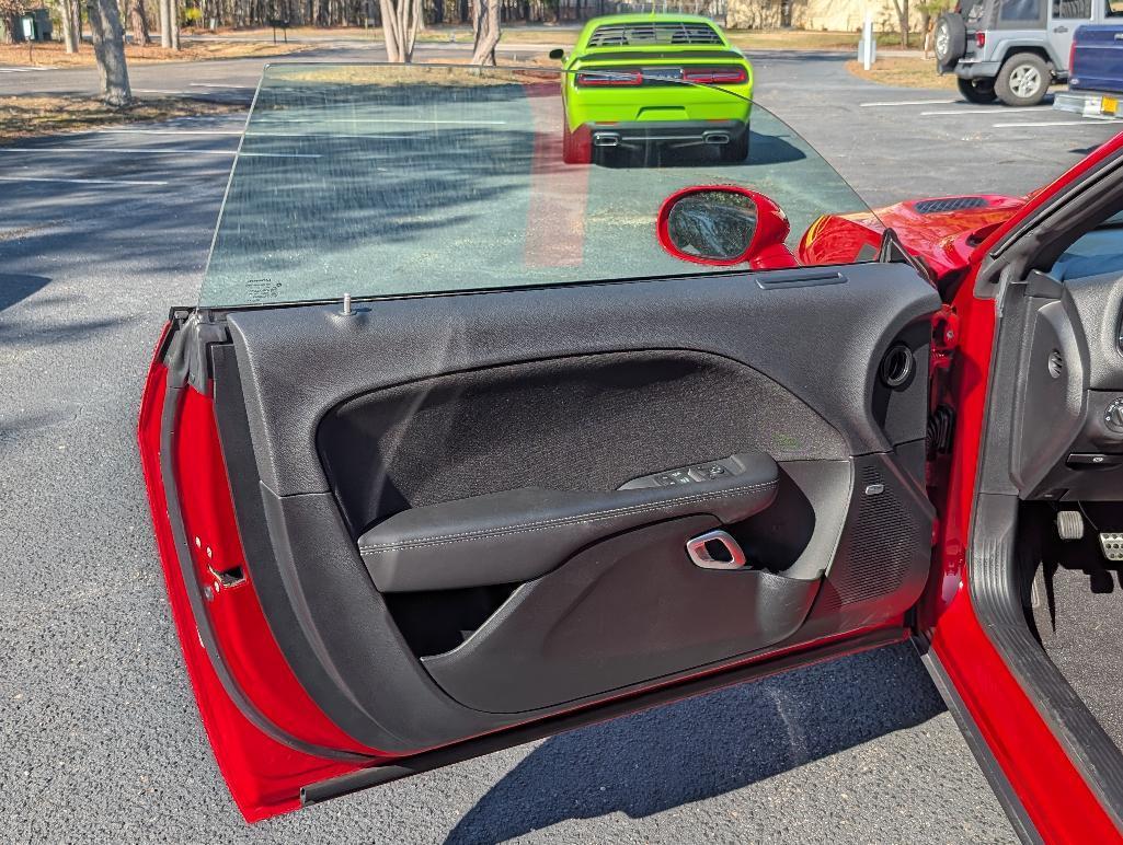 2023 Dodge Challenger R/T Scat Pac - Tor Red, 6- Speed, VIN: 2C3CDZFJXPH665603, 90 Miles.