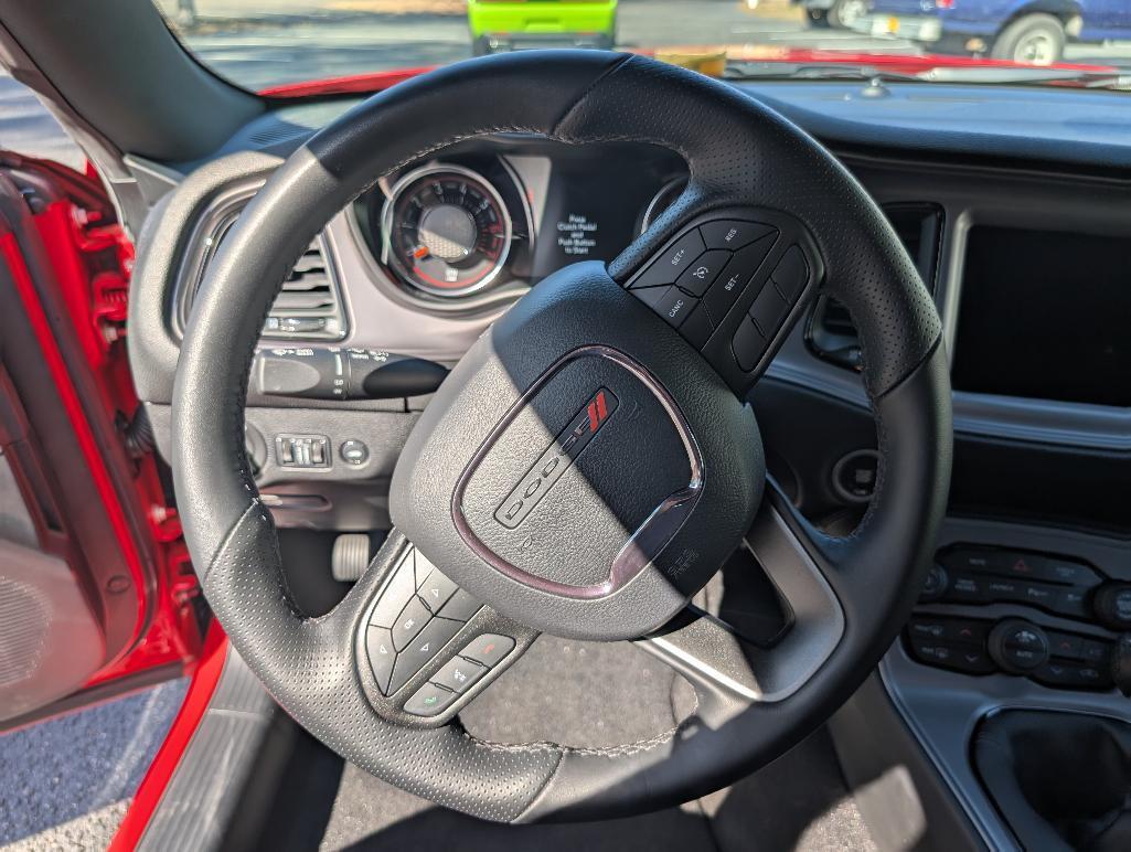 2023 Dodge Challenger R/T Scat Pac - Tor Red, 6- Speed, VIN: 2C3CDZFJXPH665603, 90 Miles.