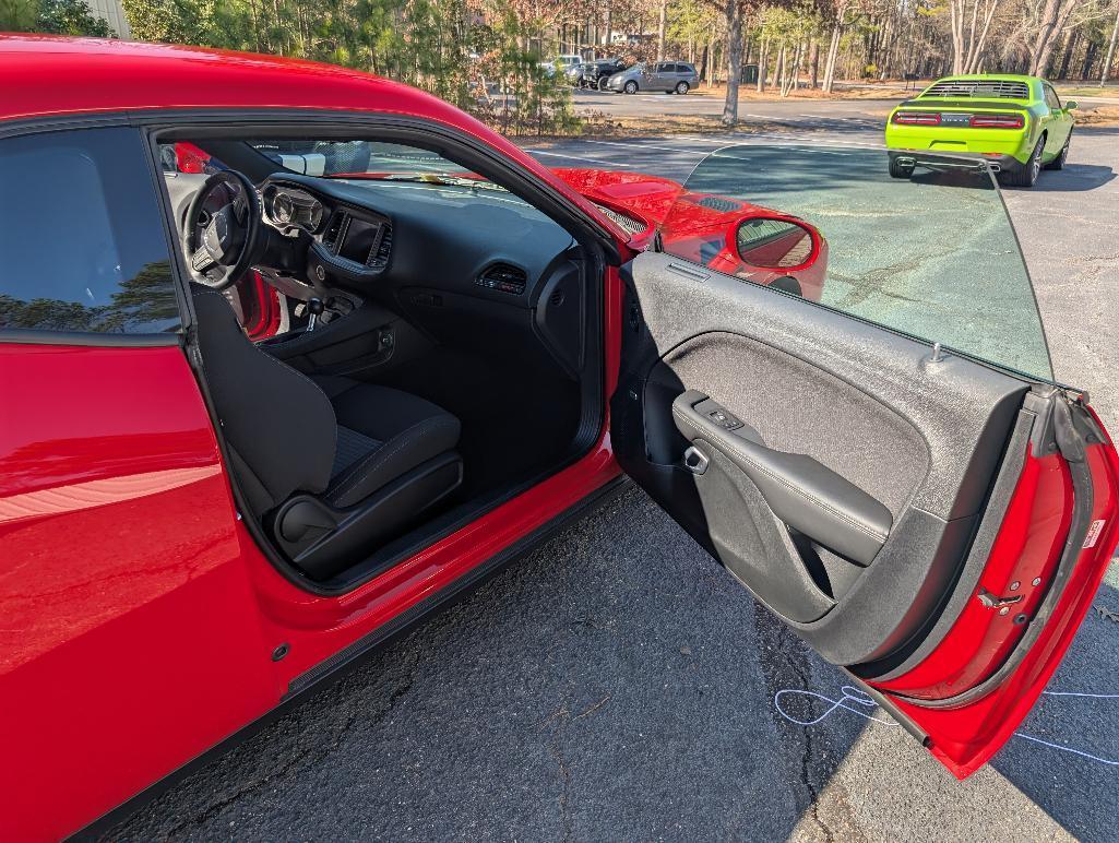 2023 Dodge Challenger R/T Scat Pac - Tor Red, 6- Speed, VIN: 2C3CDZFJXPH665603, 90 Miles.