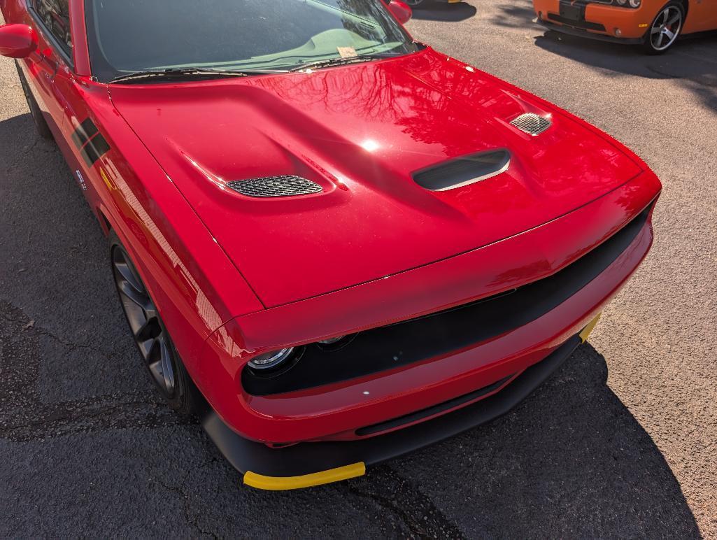 2023 Dodge Challenger R/T Scat Pac - Tor Red, 6- Speed, VIN: 2C3CDZFJXPH665603, 90 Miles.