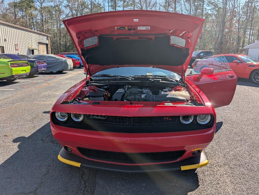 2023 Dodge Challenger R/T Scat Pac - Tor Red, 6- Speed, VIN: 2C3CDZFJXPH665603, 90 Miles.
