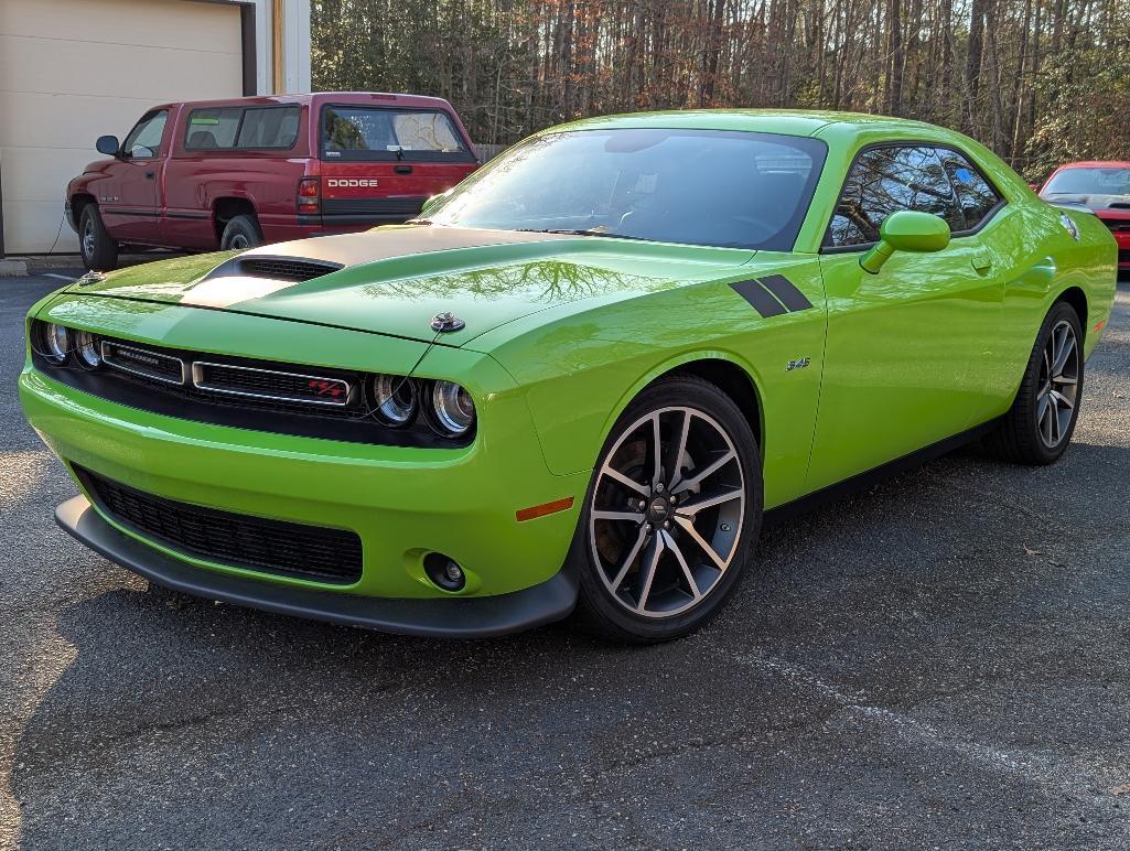 2023 Dodge Challenger R/T Plus - Sublime Green, 2467 Miles, VIN: 2C3CDZBT1PH610285