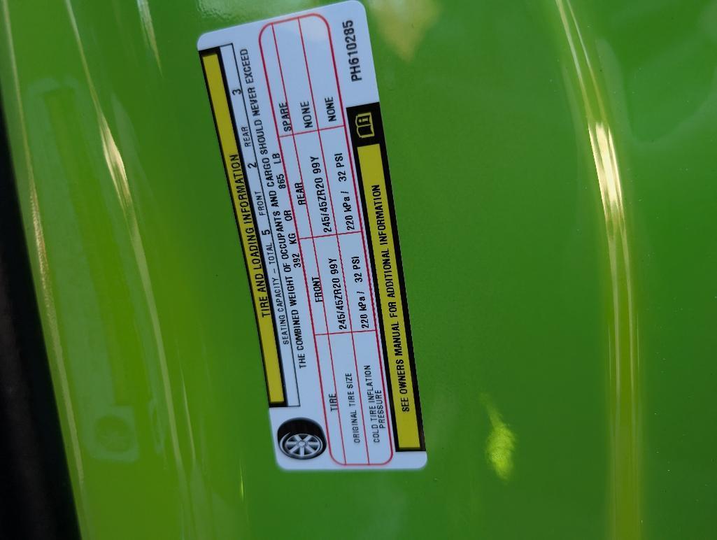 2023 Dodge Challenger R/T Plus - Sublime Green, 2467 Miles, VIN: 2C3CDZBT1PH610285