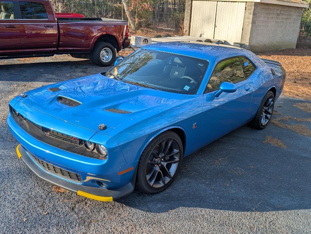 2023 Dodge Challenger Scat Pac - B- 5 Blue, 644 Miles, VIN: 2C3CDZFJ1PH557497