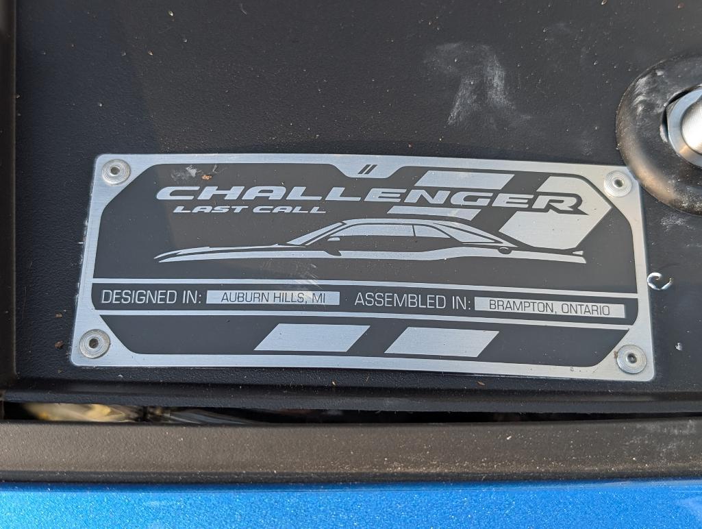 2023 Dodge Challenger Scat Pac - B- 5 Blue, 644 Miles, VIN: 2C3CDZFJ1PH557497