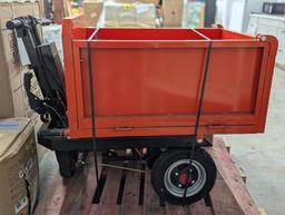 ELECTRIC WHEEL BARROW TRANSPORTER POWER BARROW MINI DUMPER