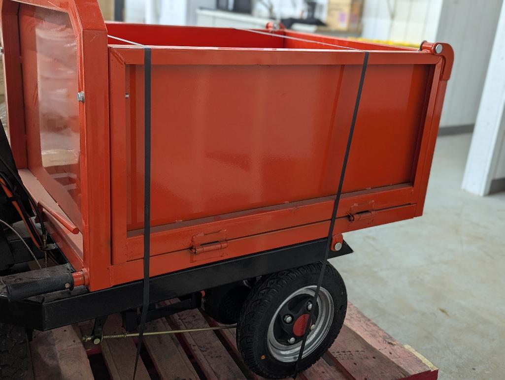 ELECTRIC WHEEL BARROW TRANSPORTER POWER BARROW MINI DUMPER