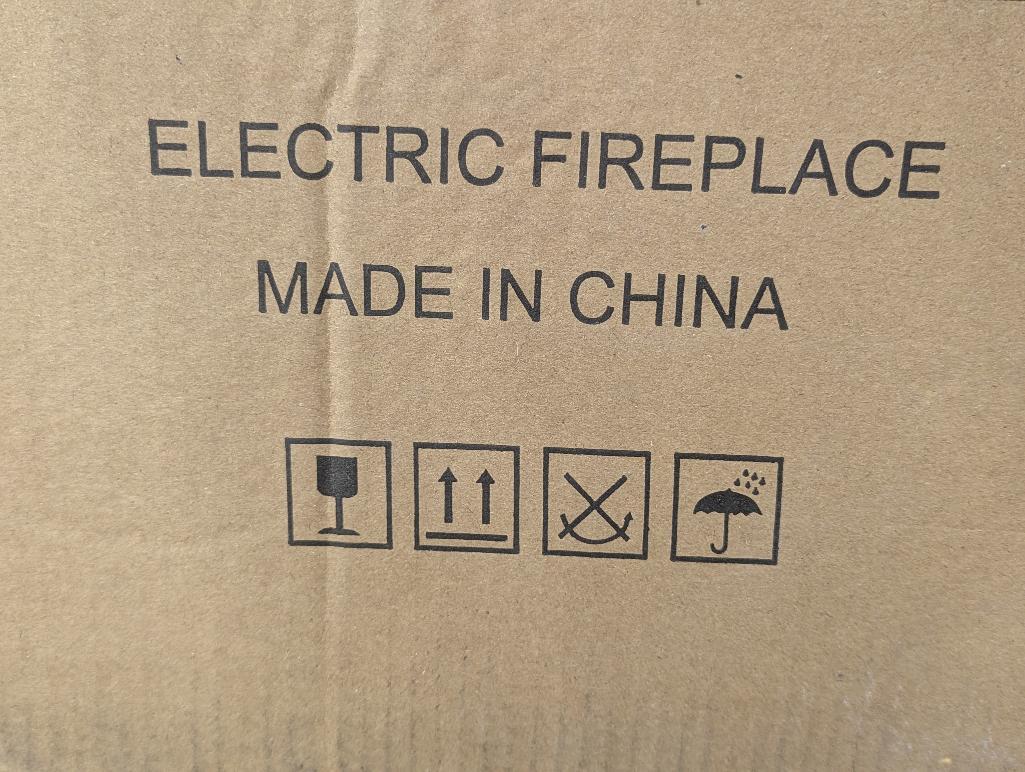 CAMBRIDGE 23 INCH MULTI COLOR LED ELECTRIC FIREPLACE INSERT WITH REMOTE CONTROL