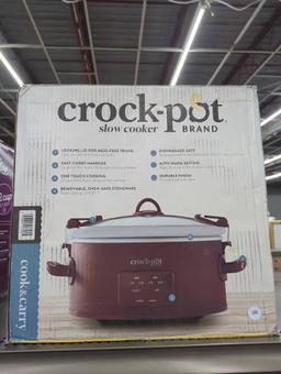 Crock-Pot Cook & Carry Slow Cooker, New in Open Box