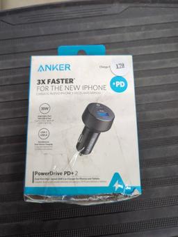 Anker PowerDrive PD+ 2 25W Car Charger  New in Open Box