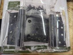 National Hardware Decorative Gate Kit in Black Finish