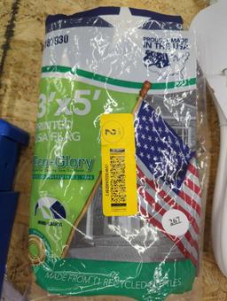 3x5 Printed USA Flag in Original Packaging