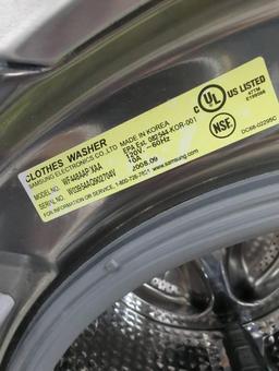 Samsung Clothes Washer with Dimensions 26.525.552 Inches