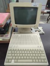 Apple IIc Computer with Monitor and Accessories