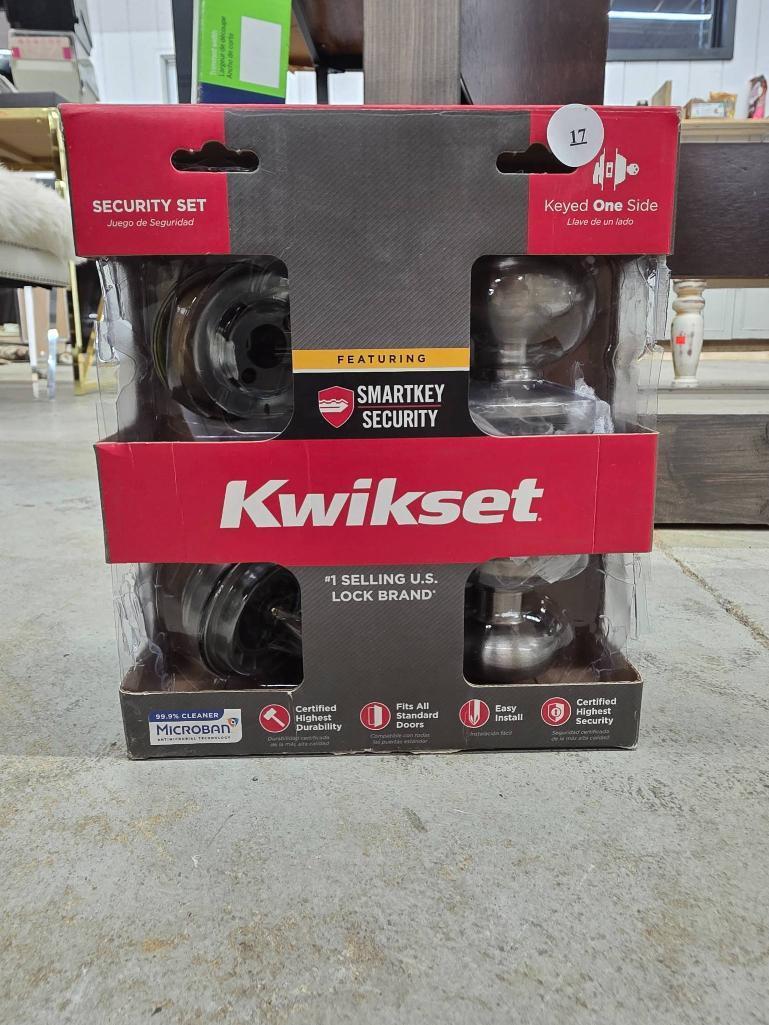 Kwikset SmartKey Security Door Lock Set