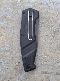 Kobalt Folding Pocket Knife With Belt Clip