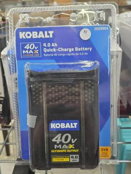 Kobalt 40V Max 4.0 Ah Lithium-Ion Battery in Original Packaging