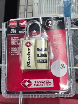 Master Lock TSA Luggage Padlock with Combination