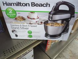 Hamilton Beach 6-Speed Stand Mixer With Accessories