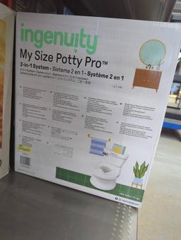 Ingenuity My Size Potty Pro 2-in-1 System, Open Box