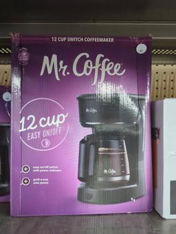 Mr. Coffee 12-Cup Switch Coffee Maker in Open Box
