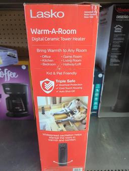 Lasko Warm-A-Room Digital Ceramic Tower Heater
