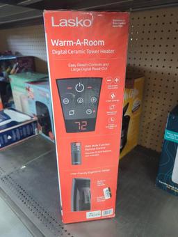 Lasko Warm-A-Room Digital Ceramic Tower Heater