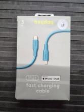 Heyday Lightning to USB-C Fast Charging Cable