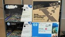 Cartridges (HP and Xerox)
