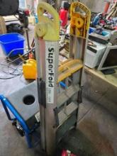 Superfold Folding Aluminum Ladder with 225 lb Capacity, 29.5 Height