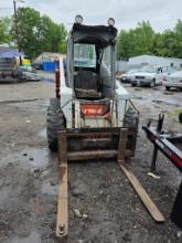 Scat Trak 1300D Skid Steer Loader (Running, No Forks Included)