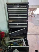 Craftsman Nine-Drawer Tool Chest with Lift Top Storage