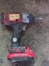 Craftsman V20 Cordless Impact Driver Model CMCF800 With Battery