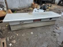 70 Long Diamond Plate Aluminum Truck Bed Toolbox