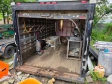 14-Ft. Black Box Storage Container with Roll-Up Door